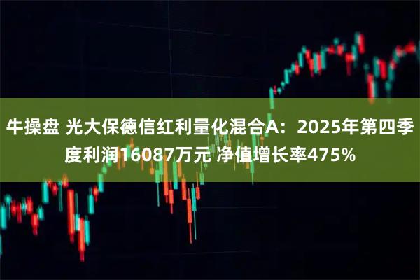 牛操盘 光大保德信红利量化混合A:2025年第四季度利润16087万元 净值增长率475%